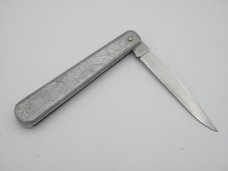 Queen Cutlery #45F Big Chief Filet Blade folding knife:  5’ overall, aluminum handles 