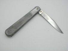 Queen Steel - Big Chief #45: 5” closed, cast aluminum frame and stainless-steel blade with half stop