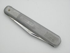 Queen Cutlery #45 Big Chief folding knife: 5” overall, cast aluminum handles and 440 stainless