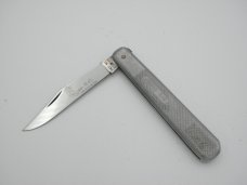 Queen Cutlery #45 Big Chief folding knife:  5” overall, cast aluminum handles and 440 stainless 