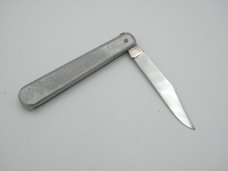 Queen Cutlery #45 Big Chief folding knife:  5” overall, cast aluminum handles and 440 stainless 