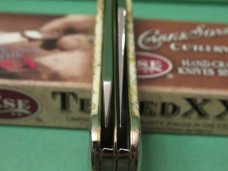 Case XX2009 Rattle Snake Bone Dogleg Trapper Pattern # 6240 SS