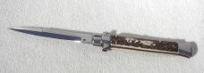 NEW FRANK BELTRAME 11" GENUINE STAG ITALIAN STILETTO