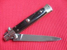 Vintage 1960's Italian Button Open Button Close Stiletto Switchblade Knife