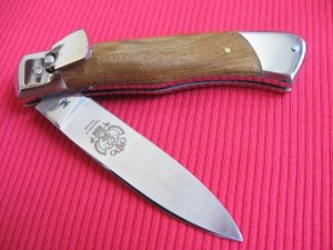 Russian CAPO Switchblade Knife w/Specification Sheets - Mint