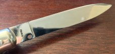 Bargeon Medium Size Stiletto, Rare FRANCE Marking, 8 1/2 Inch, Red Dot Safety, 1960's Production 