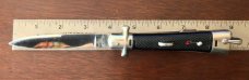Bargeon Medium Size Stiletto, Rare FRANCE Marking, 8 1/2 Inch, Red Dot Safety, 1960's Production 