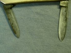 VINTAGE LUSTERN LS CO GERMANY WATCH FOB PEN JACK FOLDING POCKET KNIFE KNIVES OLD