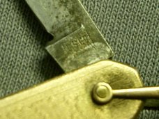 VINTAGE LUSTERN LS CO GERMANY WATCH FOB PEN JACK FOLDING POCKET KNIFE KNIVES OLD