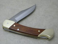 Uncle Henry Schrade + USA LB7 Wood Bear Paw Folding Lockback Knife - NIB