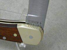 Uncle Henry Schrade + USA LB7 Wood Bear Paw Folding Lockback Knife - NIB