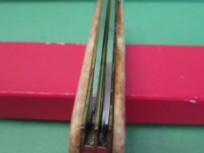 Parker Cut Co. Smooth Brown Bone Bullet Trapper 