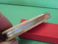 Parker Cut Co. Smooth Brown Bone Bullet Trapper 
