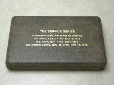 Parker Bicentennial Commemorative The Service Series 1775-1975 Army-Navy-Marines - Imperial Schrade