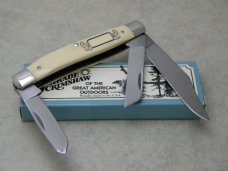 Schrade USA SC505 Scrimshaw Nautical Whale Series Stockman Knife in Box