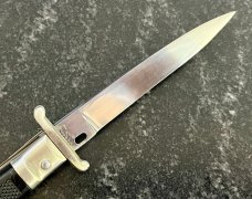 Rare Begon Swinguard, Lockback Stiletto Switchblade Knife, Made In France, Used 