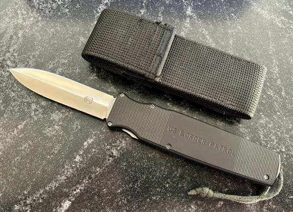 Dalton Border Patrol Out The Front (OTF) Switchblade Knife, Rob Dalton Combat Cutlery (DCC) 1 Of 368 Dalton Border Patrol Out The Front (OTF) Switchblade Knife, Rob Dalton Combat Cutlery (DCC) 1 Of 368