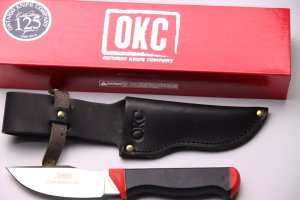 Ontario OKC Keuka Hunter Knife Fixed Blade (4.25" Satin Plain)