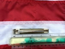 J A Henckels Copperhead Pocket Knife w/ MM Green Handles +Red Shield -NOS