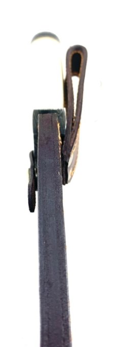 Buck & Bear 6.5” Damascus Fixed Blade Knife/Sheath #958