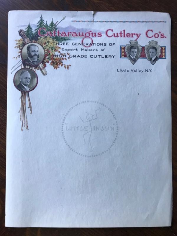 Vintage Cattaraugus ephemera 