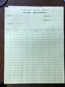 Vintage Cattaraugus ephemera 