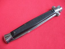 Vintage Unique 13" Italian MOLLETTA Stiletto Checkered Switchblade Knife.