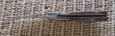 Jay Bigler wood and brass folding knife