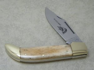 Parker Cut Co Bone "The Little Bandit" Folding Hunter Knife