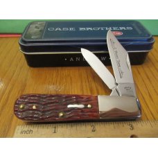 Case XX 2006 C Platt & Sons 1st Run Brown Bone Barlow Pattern # 62009 1/2 SS