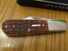 Case XX 2006 C Platt & Sons 1st Run  Brown Bone Barlow Pattern # 62009 1/2 SS