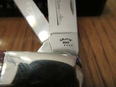 Case XX 2006 C Platt & Sons 1st Run  Brown Bone Barlow Pattern # 62009 1/2 SS