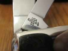 Case XX 2006 C Platt & Sons 1st Run  Brown Bone Barlow Pattern # 62009 1/2 SS