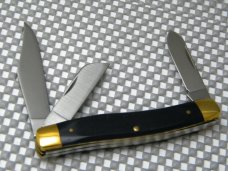 Schrade Walden SW CUT BB2 USA Buffalo Bill Commemorative Stockman Knife and Coin in Box