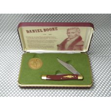 Schrade Walden Daniel Boone Commemorative Stockman Knife and Coin in Box