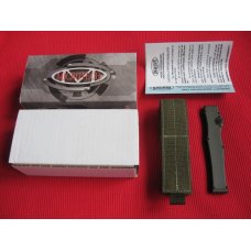 Microtech HALO 2006 Black Tactical Olive Green OTF Switchblade Knife - New In Box wPaperwork