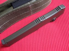 Microtech HALO 2006 Black Tactical Olive Green OTF Switchblade Knife - New In Box w/Paperwork !