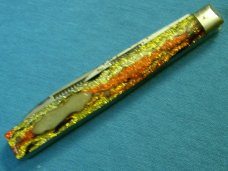 VINTAGE FIGHTING ROOSTER WOLVERINE 039 FRANK BUSTER FANCY PILLBUSTER FOLDING POCKET KNIFE KNIVES OLD