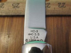 United 1998 Harley Davidson Lock Back Model HD-3