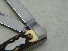 Schrade + USA 897UH Uncle Henry Staglon Signature Premium Stockman Knife