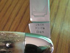 Jack Knife Ben Stag Handle Anglo Saxon Whittler 