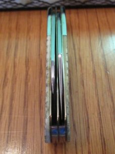 Case XX 2006 Rattle Snakeskin Limited Edition Scrolled Bolster Barlow Pattern # 62009 1/2 SS