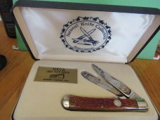 NKCA Sargent Cutlery By Queen City 1992 Bone Trapper 