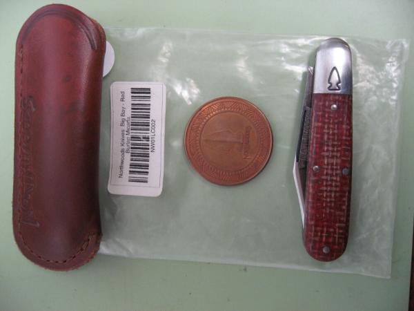 NORTHWOODS BIG BAY RED BURLAP MICARTA