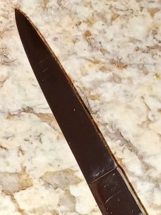 Vintage J Inox Black  Stiletto  8".