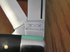 Schatt & Morgan Ebony Premium Stockman # 3302