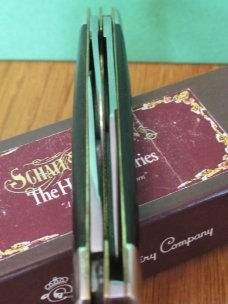 Schatt & Morgan Ebony Premium Stockman # 3302