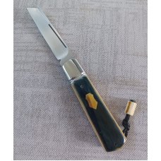 Vincenzo Balistreri Bark Mammoth White Wolf Slipjoint4quot clsdinterior lanyard pinfilework