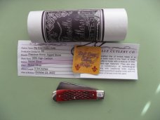 DANIELS FAMILY KNIFE BRANDS-TITUSVILLE CUTLERY-BIG EASY COTTON KNIFE-PRECIOUS STONE BONE #2