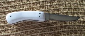 Early “BIGLER” fixed-blade knife